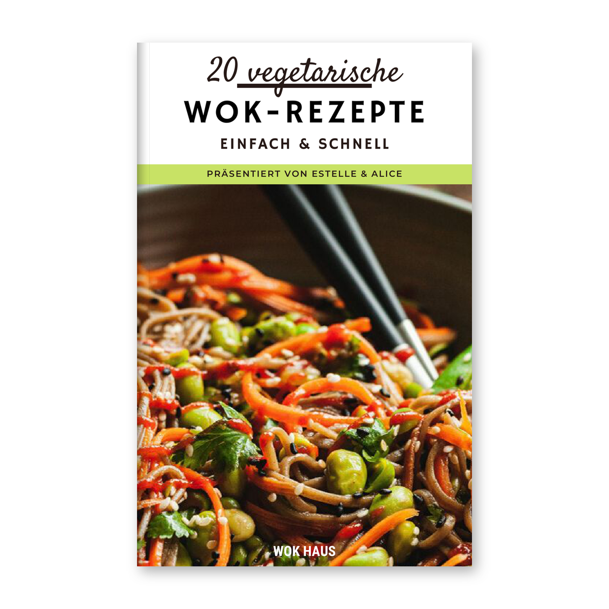 Le Niraka digitales Kochbuch mit 20 vegetarischen Wok-Rezepten als PDF-Datei