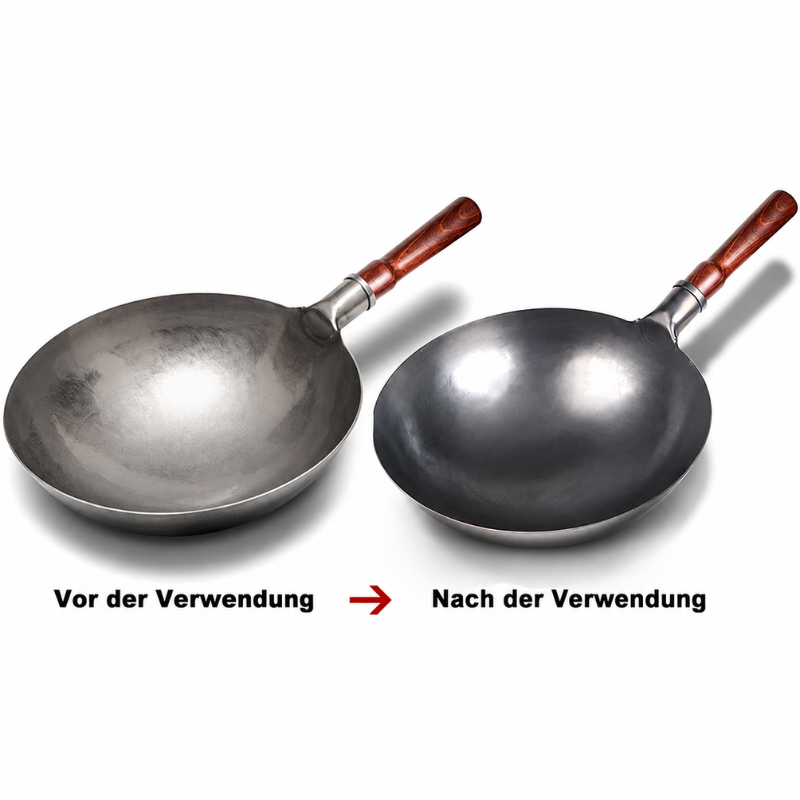 Le Nasu – Wok Stahl Geschmiedet