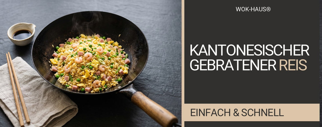 Kantonesischer gebratener Reis (yangzhou chaofan)