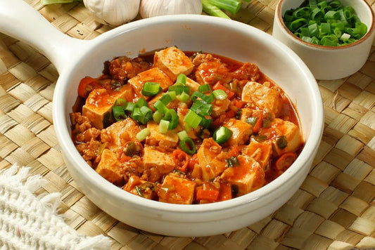 Tofu gedämpft auf kantonesische Art