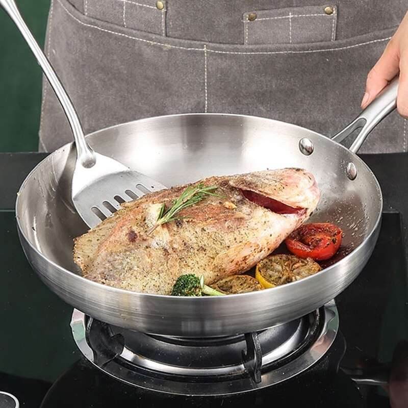 Wok Edelstahl