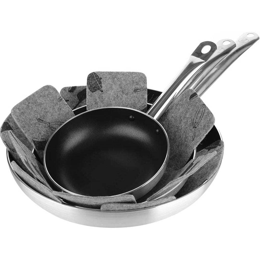Le Yanoki Pfannenschutz Filz Detail des dicken Wollfilz-Materials