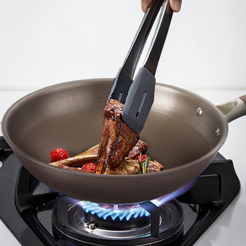 Le Hinoka Wok Innenwölbung in Großaufnahme