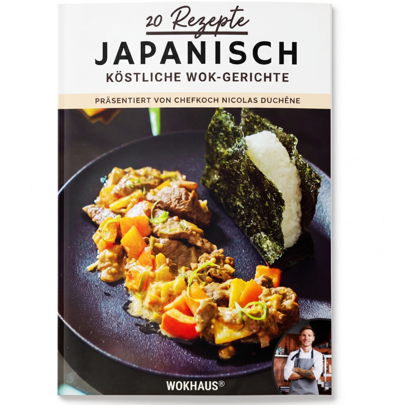 Le Rakuni digitales Kochbuch mit 20 japanischen Wok-Rezepten als eBook-Vorschau