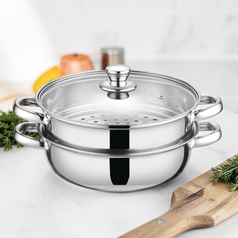 Le Senami Wok Set Detailansicht des Holzgriffs und Carbonstahl-Materials