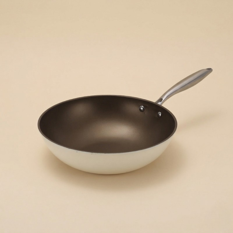 Le Yorano PFOA Free Wok – Detail der gesunden Antihaftbeschichtung