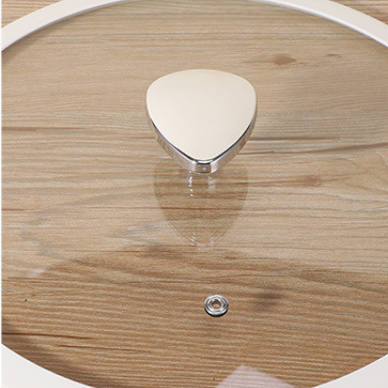 Le Yorano PFOA Free Wok mit Glasdeckel zum schonenden Garen