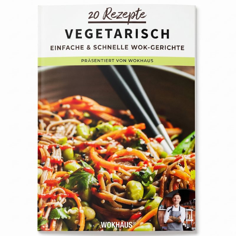 Le Niraka digitales Kochbuch mit 20 vegetarischen Wok-Rezepten als PDF-Datei