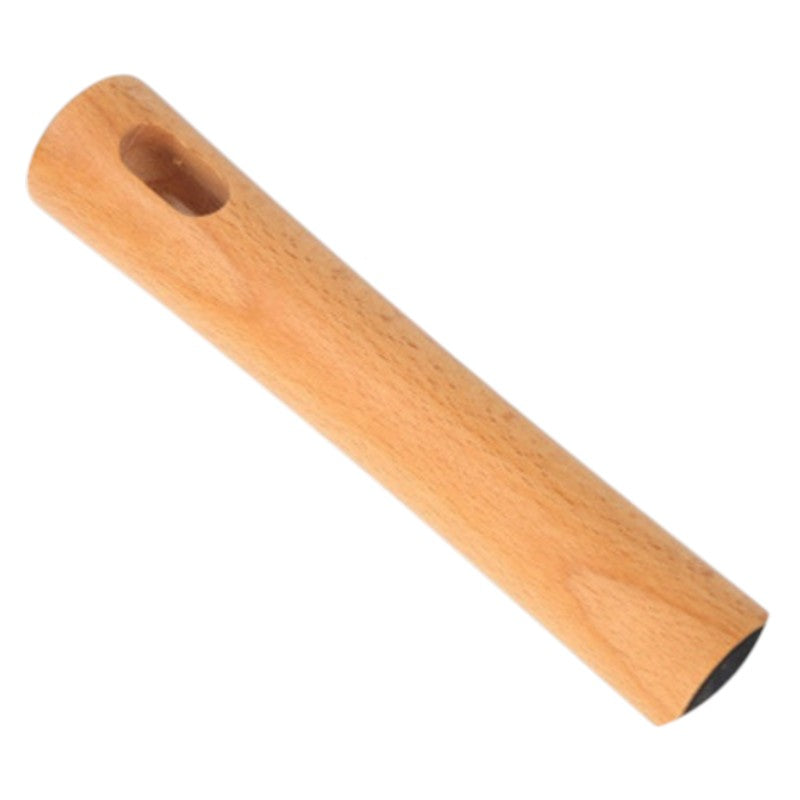 Le Kuroha Eisen Wok Pfanne mit Holzdeckel zum schonenden Garen