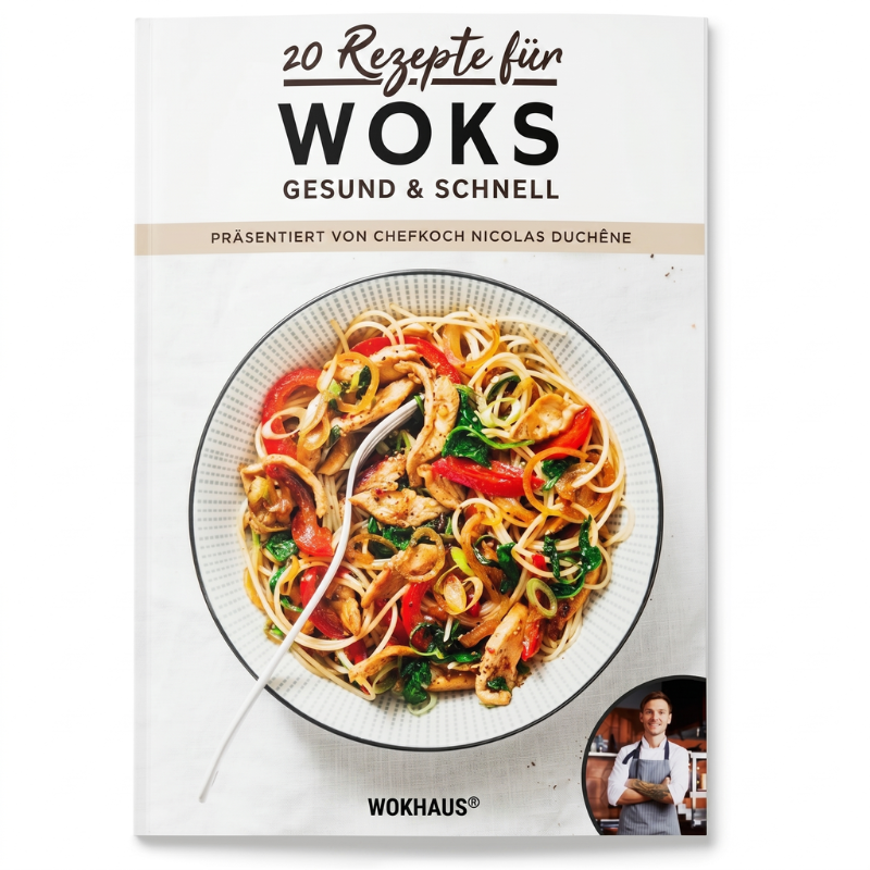 Le Honaki digitales Kochbuch mit 20 gesunden schnellen Wok-Rezepten als eBook