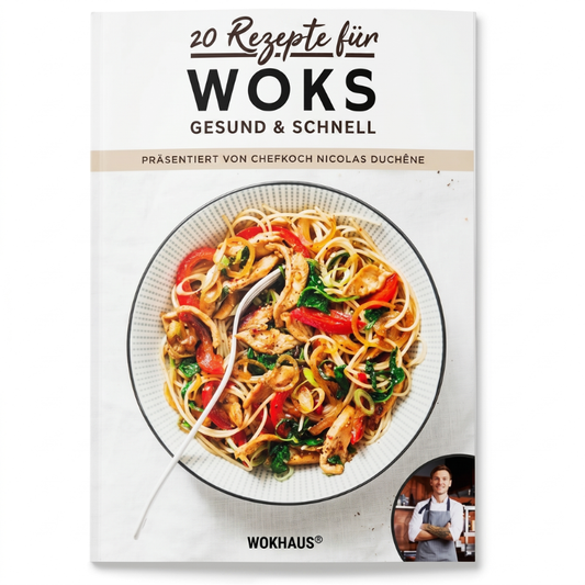 Le Honaki digitales Kochbuch mit 20 gesunden schnellen Wok-Rezepten als eBook
