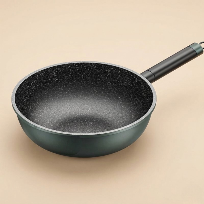 Le Nakimi Gesunde Wok Pfanne – Detail der schadstofffreien Beschichtung
