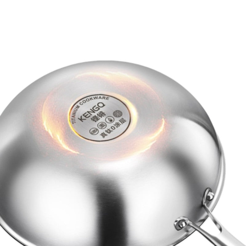 Le Tsumio Profi Wok Induktion mit Maßangaben und Produktdetails