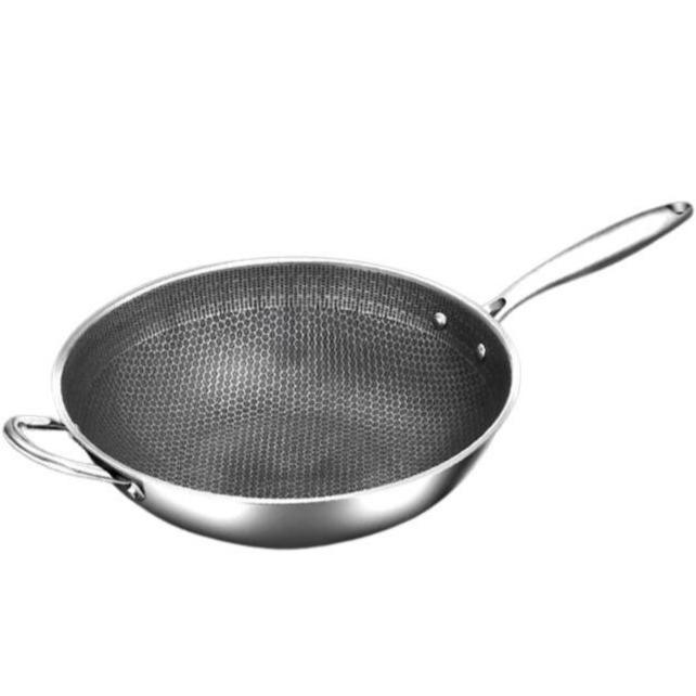 Wok mit rundem Boden
