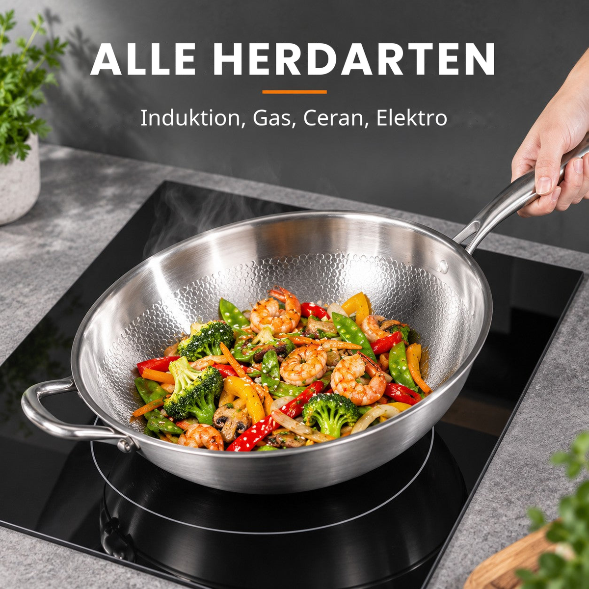 Ein Mehrschichtboden für Hitze ohne Brandstellen Bild