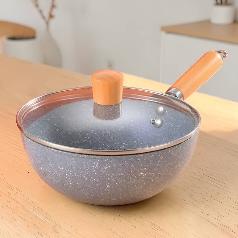 Le Sanome Mini Wok 20 cm in Originalverpackung mit Deckel und Wender
