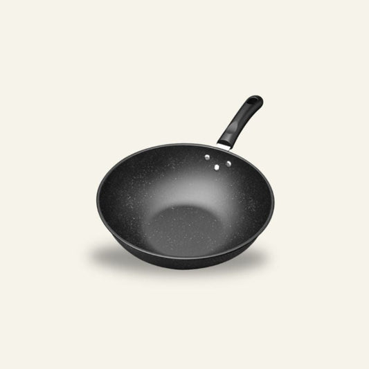 Le Lanska Wok Beschichtet Induktion in moderner Vorderansicht aufgenommen